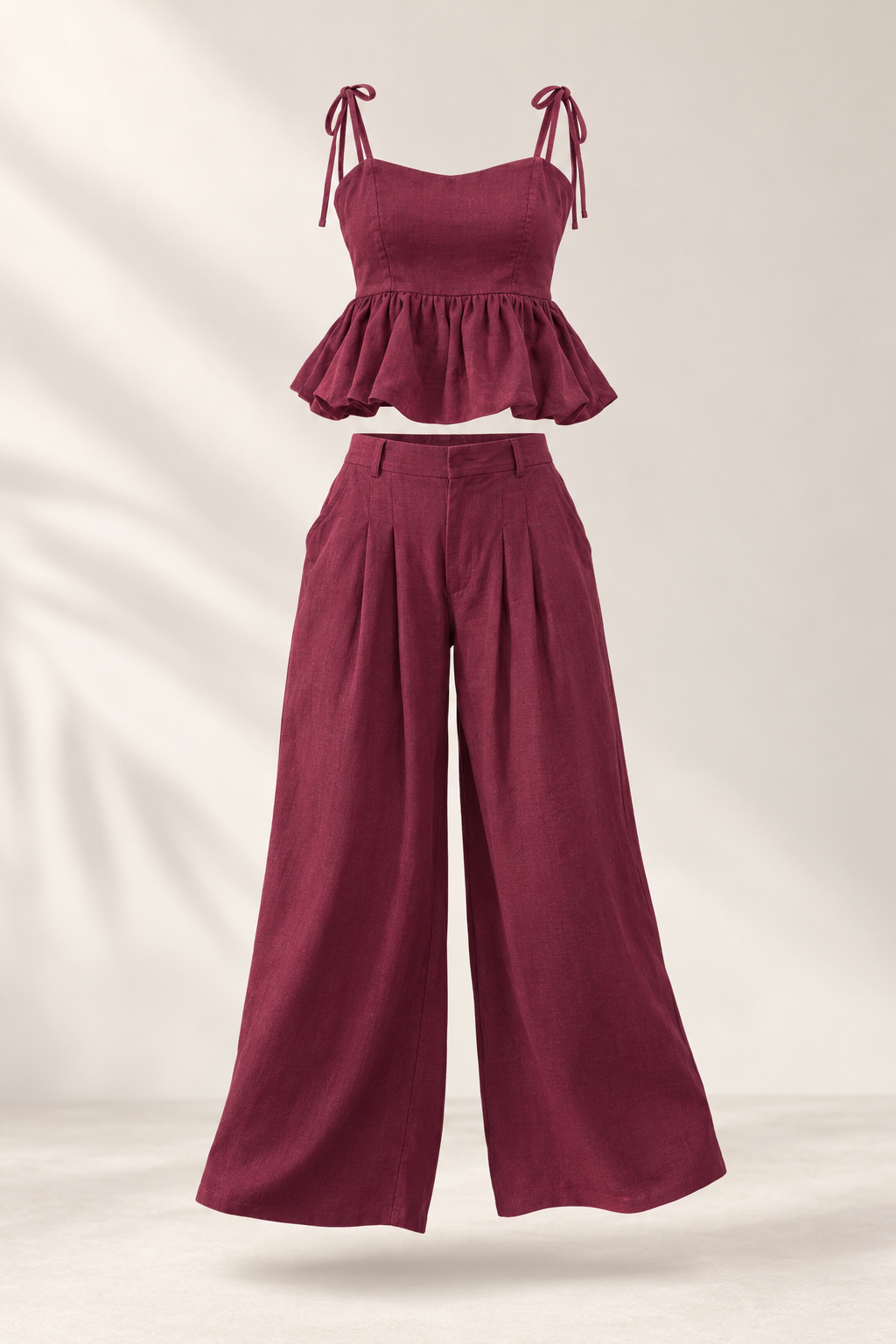 Set Açai de Lino / Uva