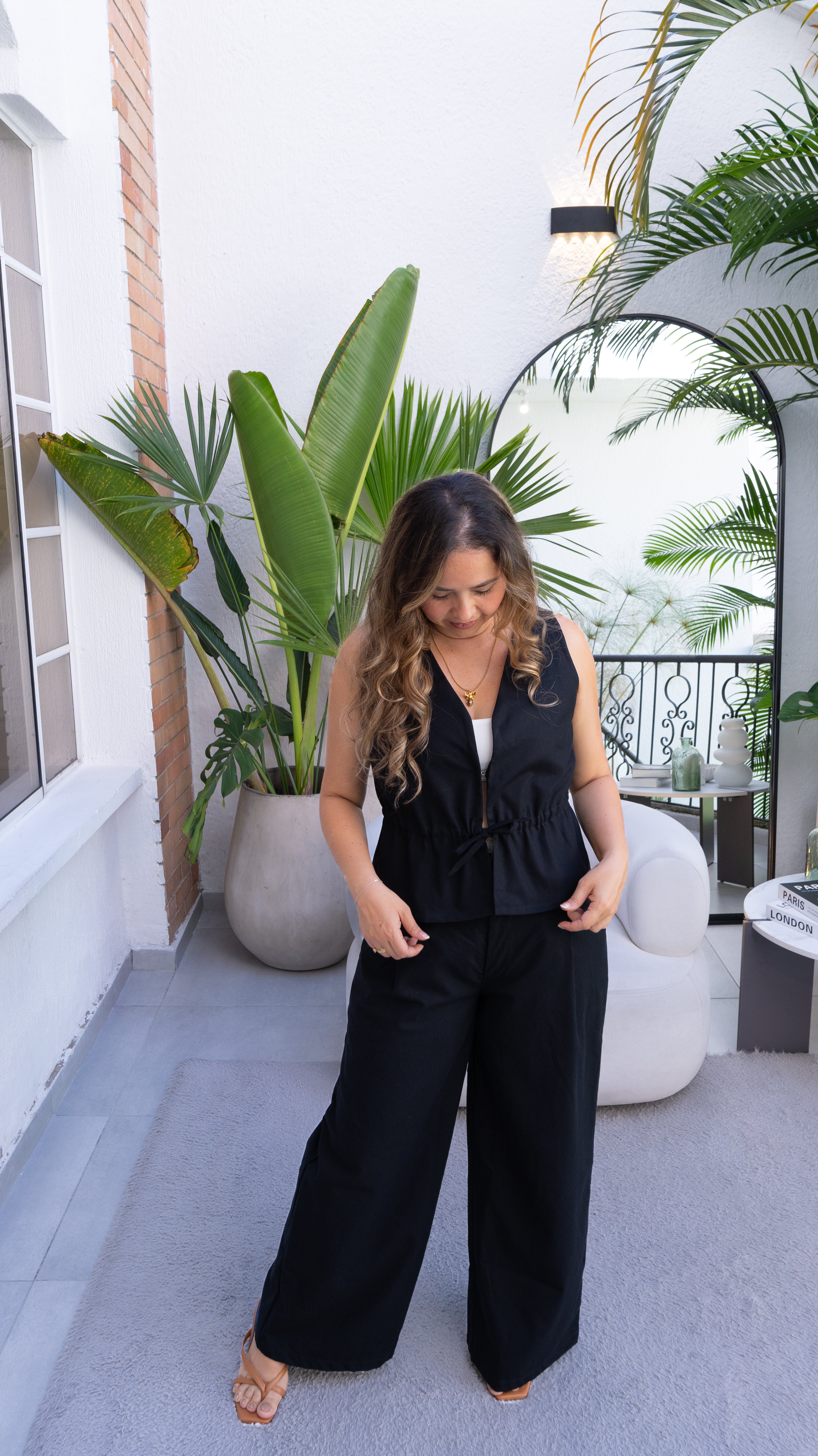 Set Tabaco Color Negro