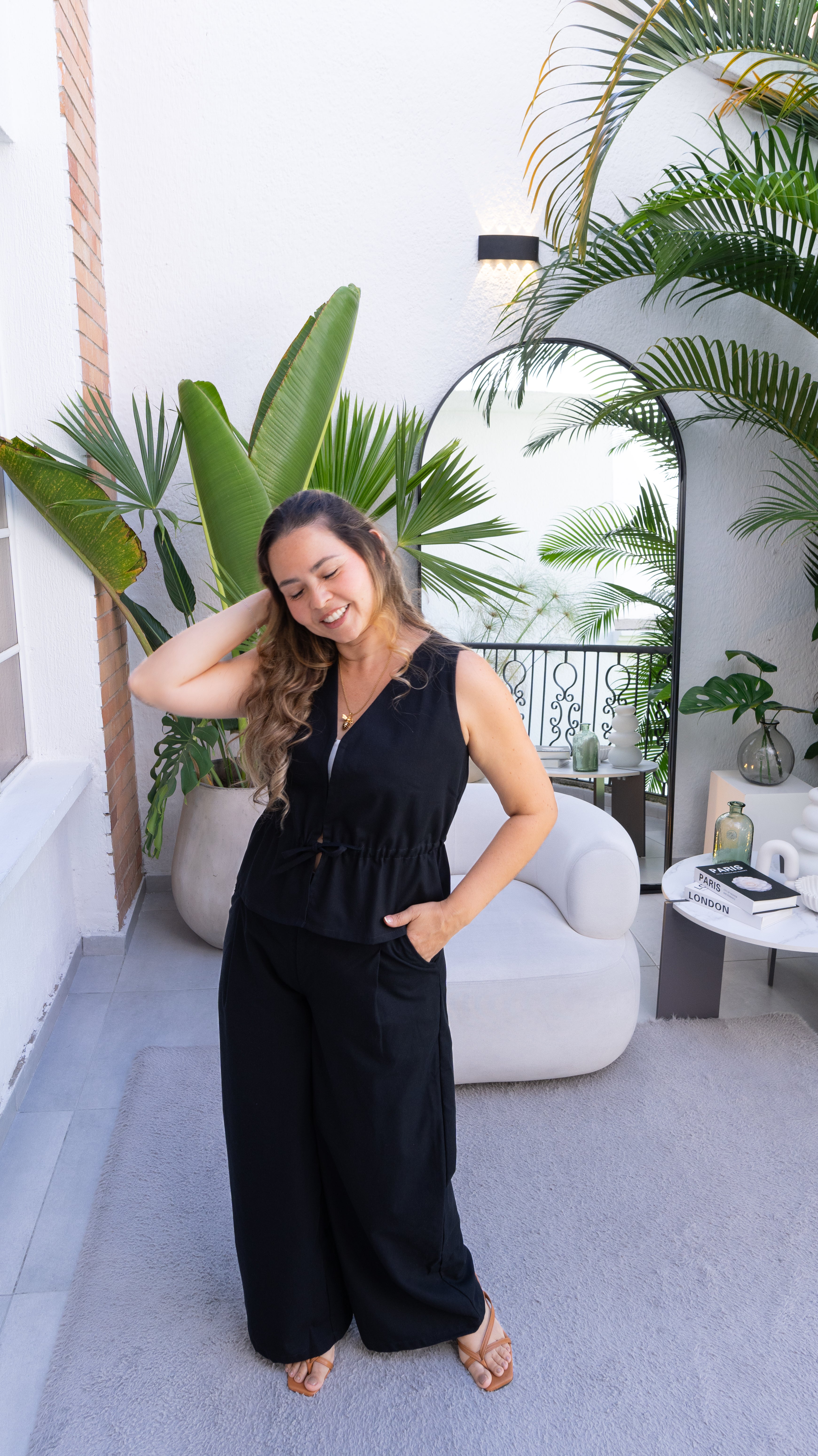 Set Tabaco Color Negro