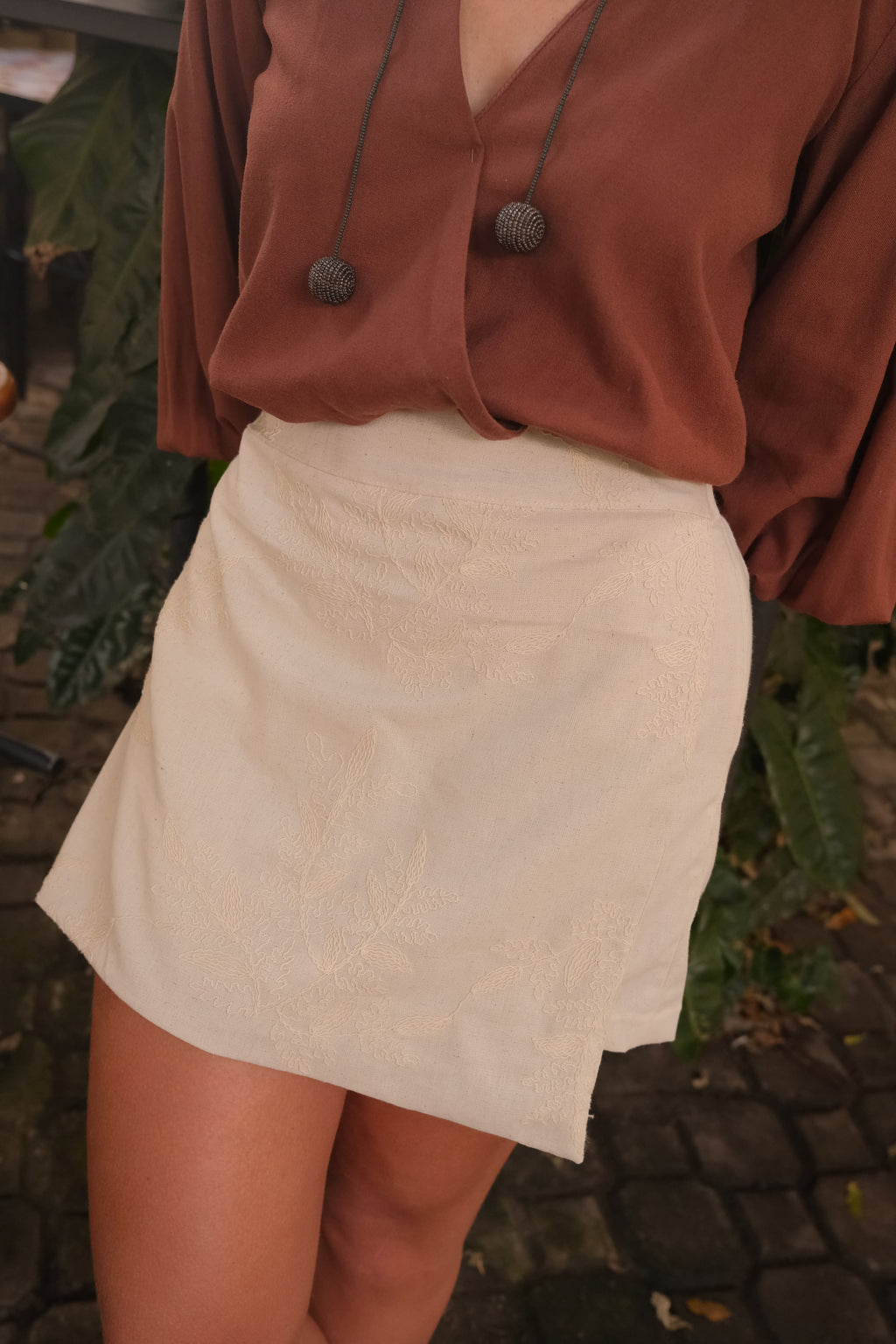 Falda Short Palma