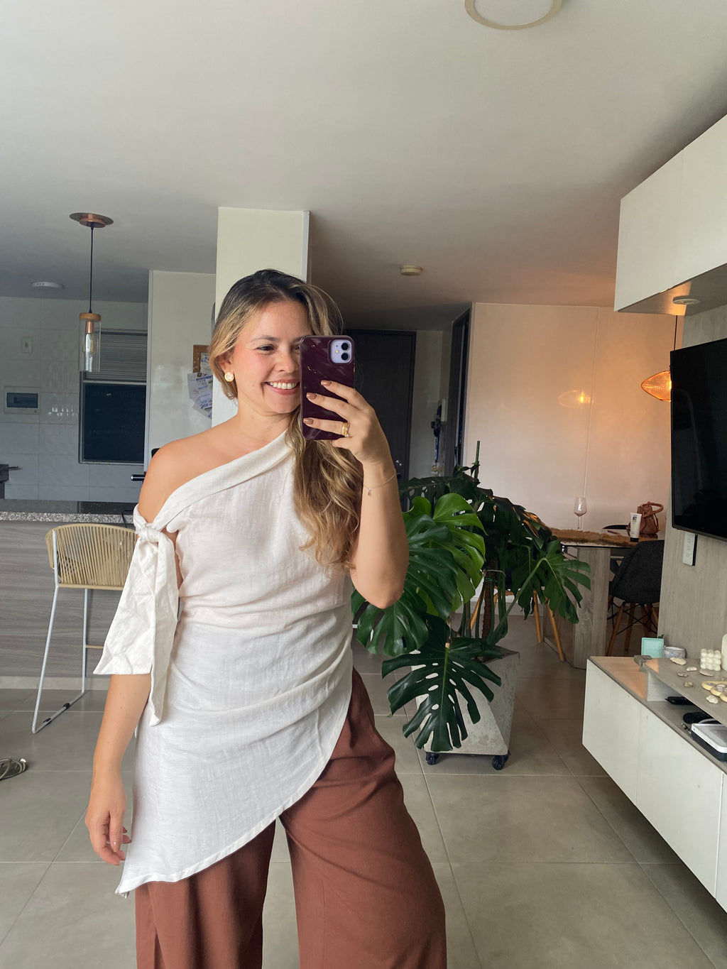Blusa Asimétrica Alba
