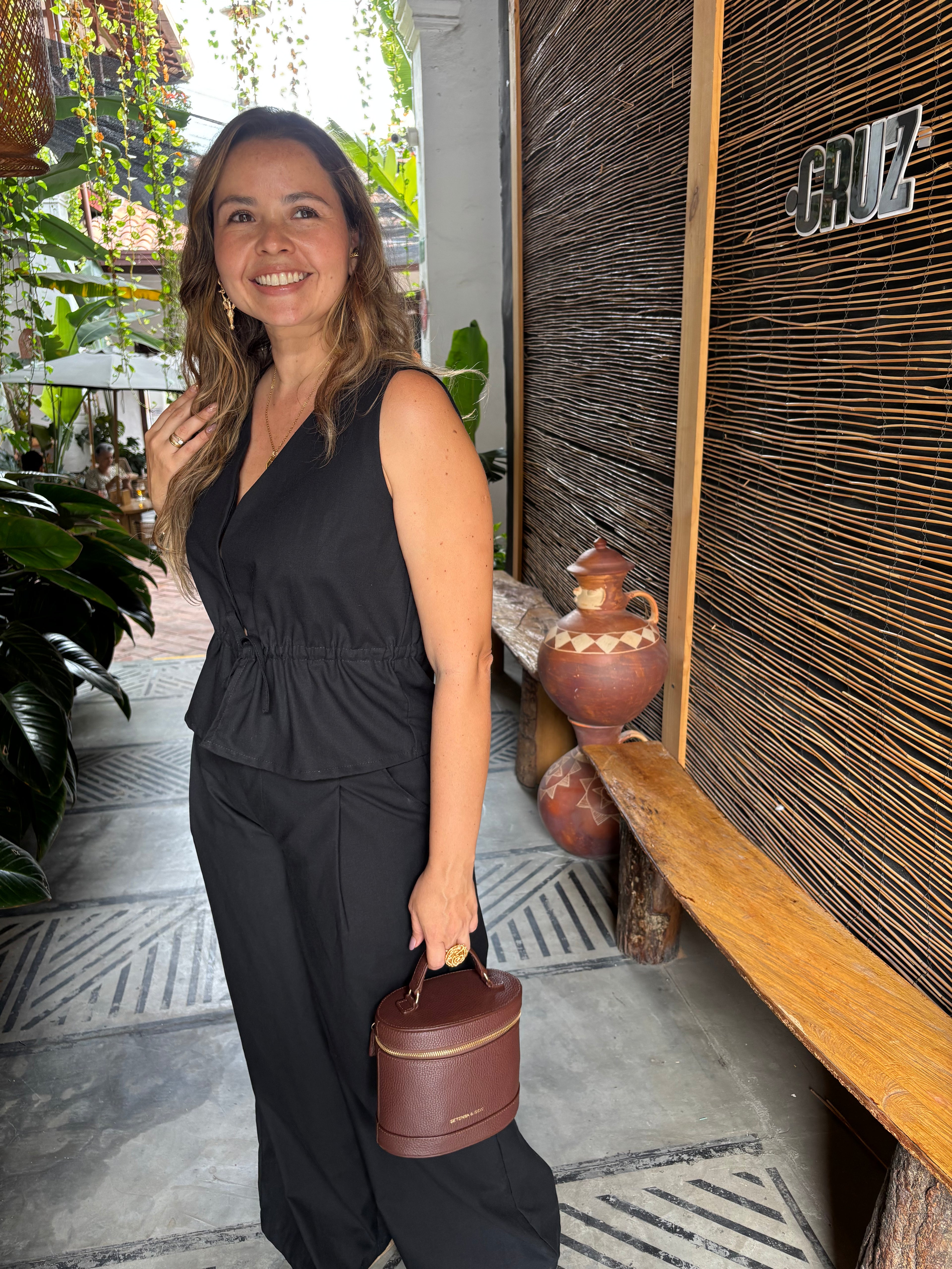 Set Tabaco Color Negro