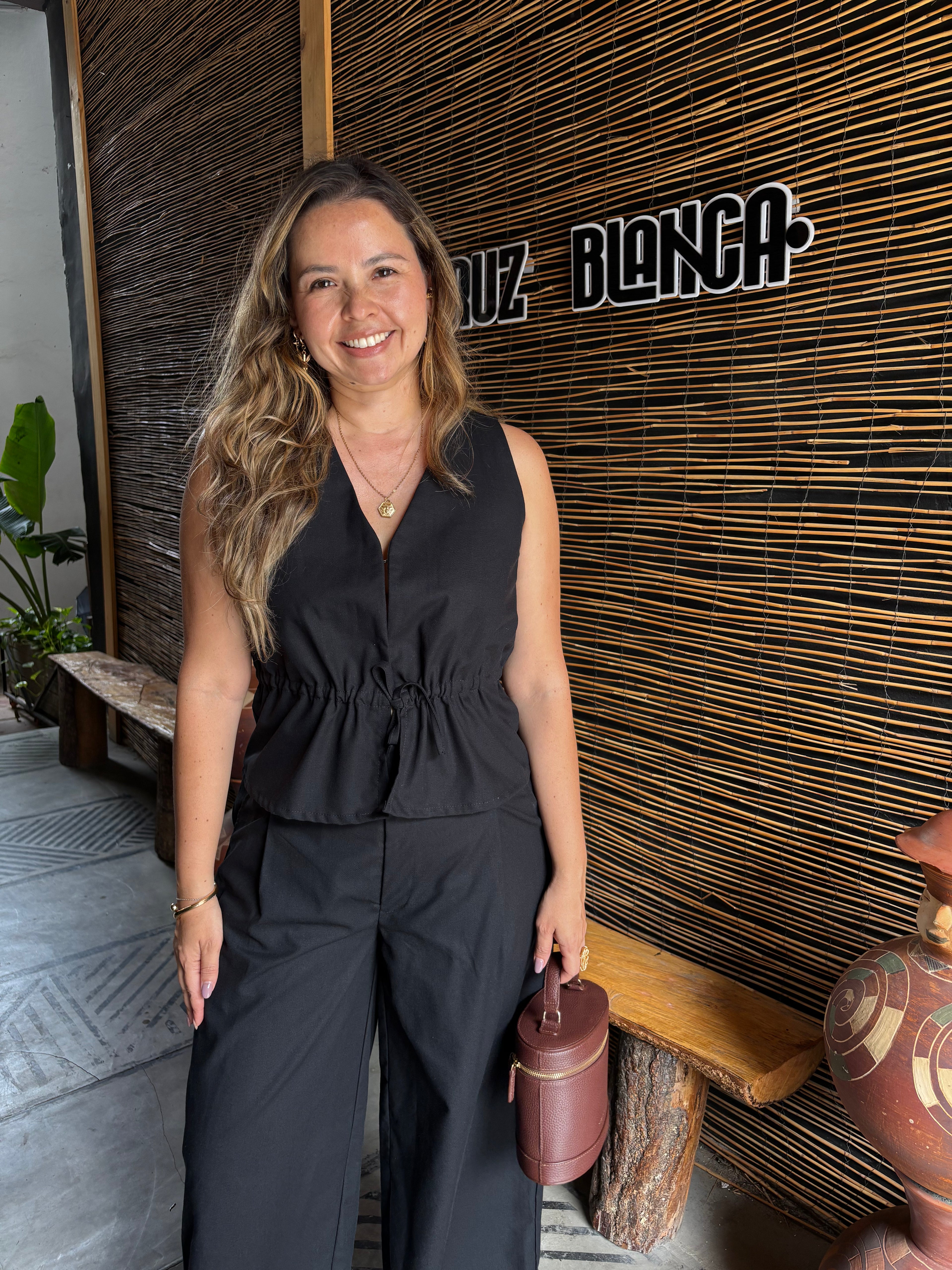 Set Tabaco Color Negro