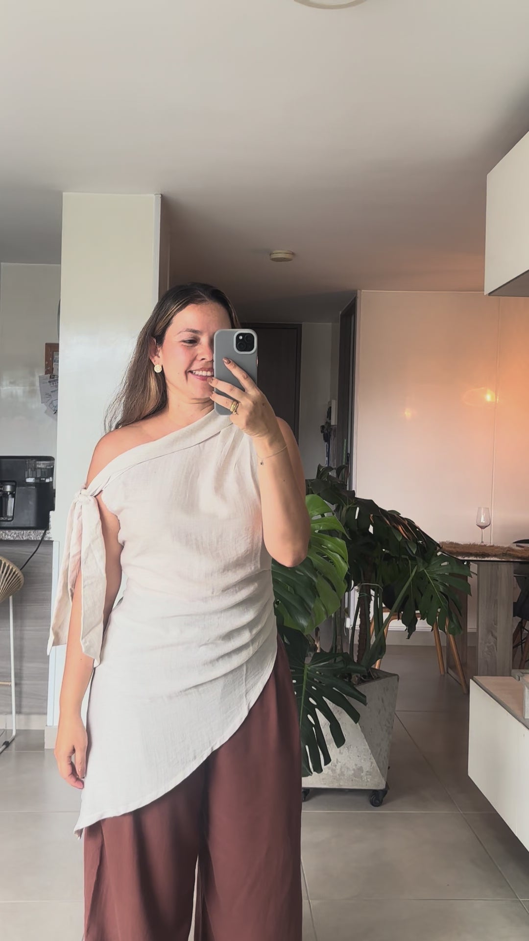 Blusa Asimétrica Alba